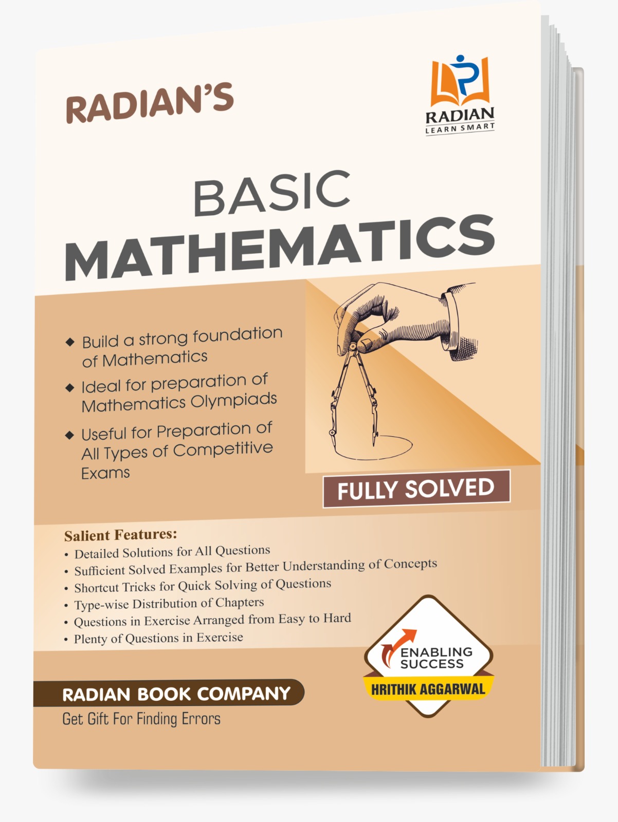 Basic Mathematics Guide Book for JNV, Sainik School (AISSEE), RMS, Class 5-8 and Other Entrance & Competitive Exams in English 2024